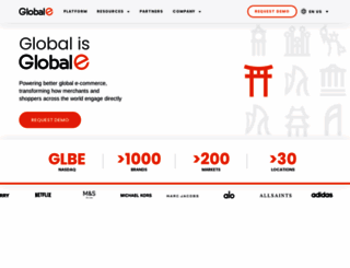 global-e.com screenshot
