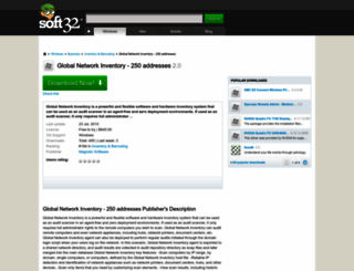 global-network-inventory-250-addresses.soft32.com screenshot