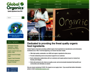 global-organics.com screenshot