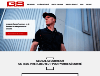 global-securite.ch screenshot