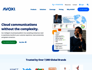 global.avoxi.com screenshot