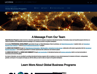 global.business.uconn.edu screenshot