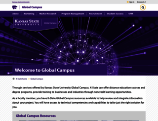 global.ksu.edu screenshot