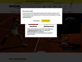 global.tennis-point.com screenshot