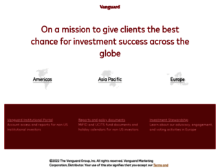 global.vanguard.com screenshot