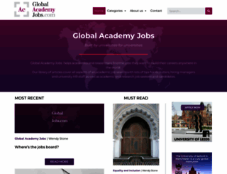 globalacademyjobs.com screenshot