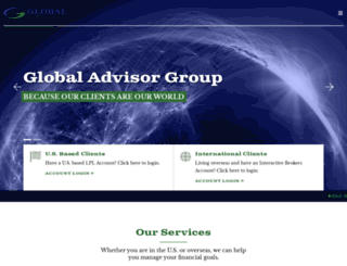 globaladvisorgroup.com screenshot
