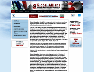 globalallianz.org screenshot