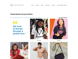 globalbrandsgroup.com screenshot