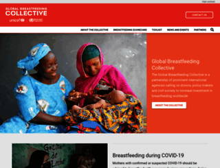 globalbreastfeedingcollective.org screenshot