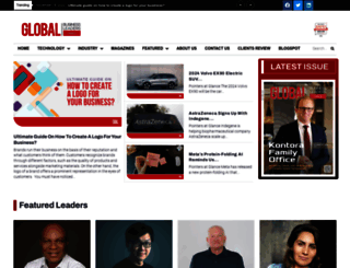 globalbusinessleadersmag.com screenshot