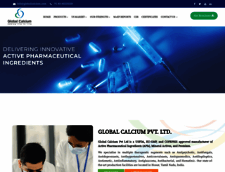 globalcalcium.com screenshot