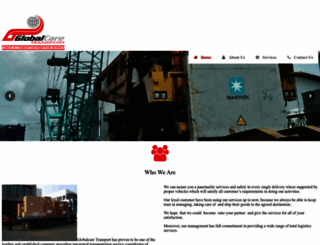 globalcaretransport.com screenshot