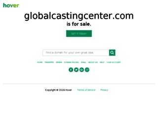 globalcastingcenter.com screenshot