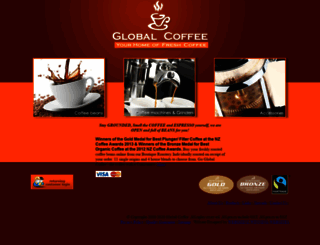 globalcoffee.co.nz screenshot