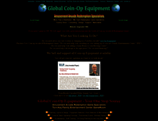 globalcoinop.com screenshot