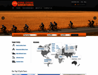 globalcyclingadventures.com screenshot