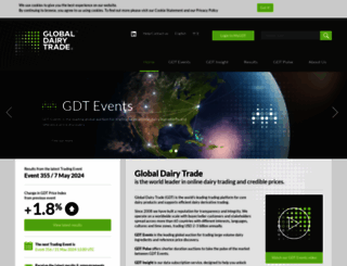 globaldairytrade.info screenshot