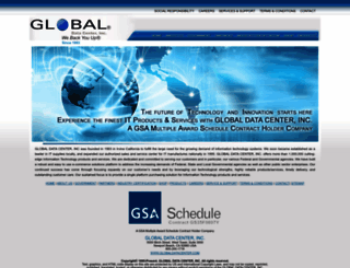 globaldatacenter.com screenshot