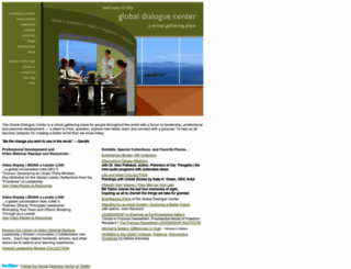 globaldialoguecenter.com screenshot