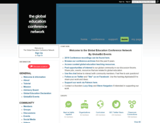 globaleducationconference.com screenshot