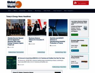 globalenergyworld.com screenshot