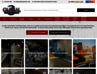 globalequipintl.com screenshot
