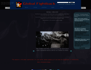 globalfightback.org screenshot