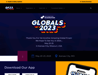 globalfinals.org screenshot