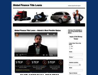 globalfinancetitleloans.com screenshot