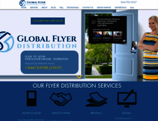 globalflyerdistribution.com screenshot