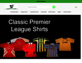 globalfootballshirts.com screenshot