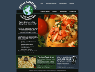 globalgatheringscatering.com screenshot