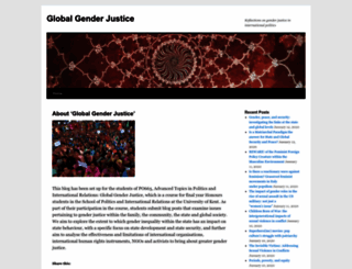 globalgenderjustice.wordpress.com screenshot