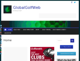 globalgolfer.net screenshot