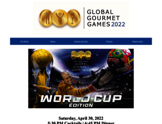 globalgourmetgames.org screenshot