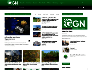 globalgreen.news screenshot