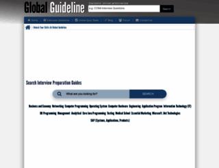globalguideline.com screenshot