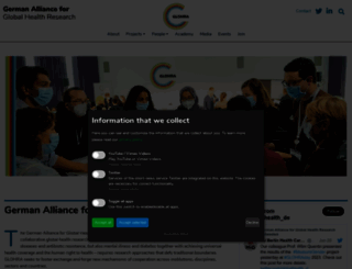 globalhealth.de screenshot