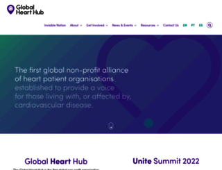 globalhearthub.org screenshot