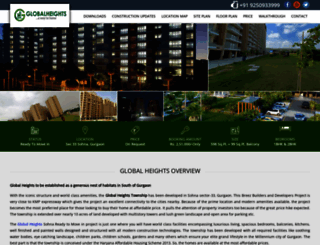 globalheightssohna.in screenshot