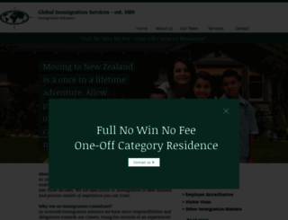 globalimmigration.co.nz screenshot