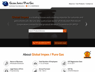 globalimpexindia.in screenshot