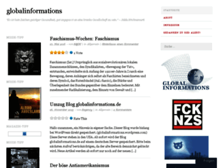 globalinformations.wordpress.com screenshot