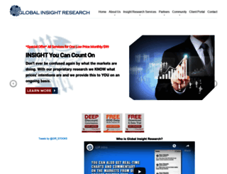 globalinsightresearch.com screenshot