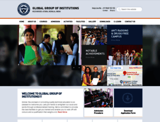 globalinstitutions.com screenshot
