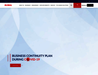 globalinsurance.co.in screenshot