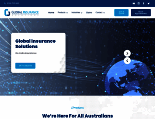 globalinsurancesolutions.com.au screenshot