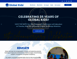 globalkids.org screenshot