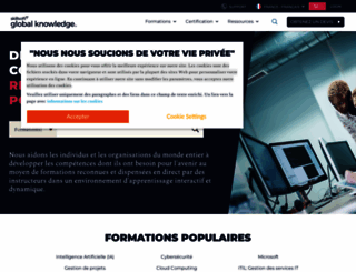 globalknowledge.fr screenshot